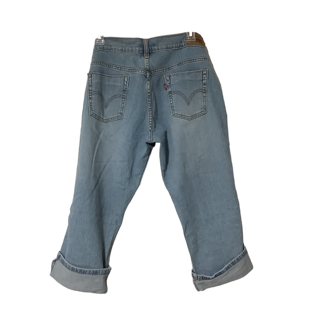 LEVIS 515‎ Cuffed Capris -  Size 6 - Picture 4 of 15